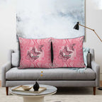 Personalized Pink Butterfly Spirit Pillow Cover Australia’s Breast Cancer Awareness - Aussie Hoodie