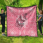 Personalized Pink Butterfly Spirit Quilt Australia’s Breast Cancer Awareness - Aussie Hoodie