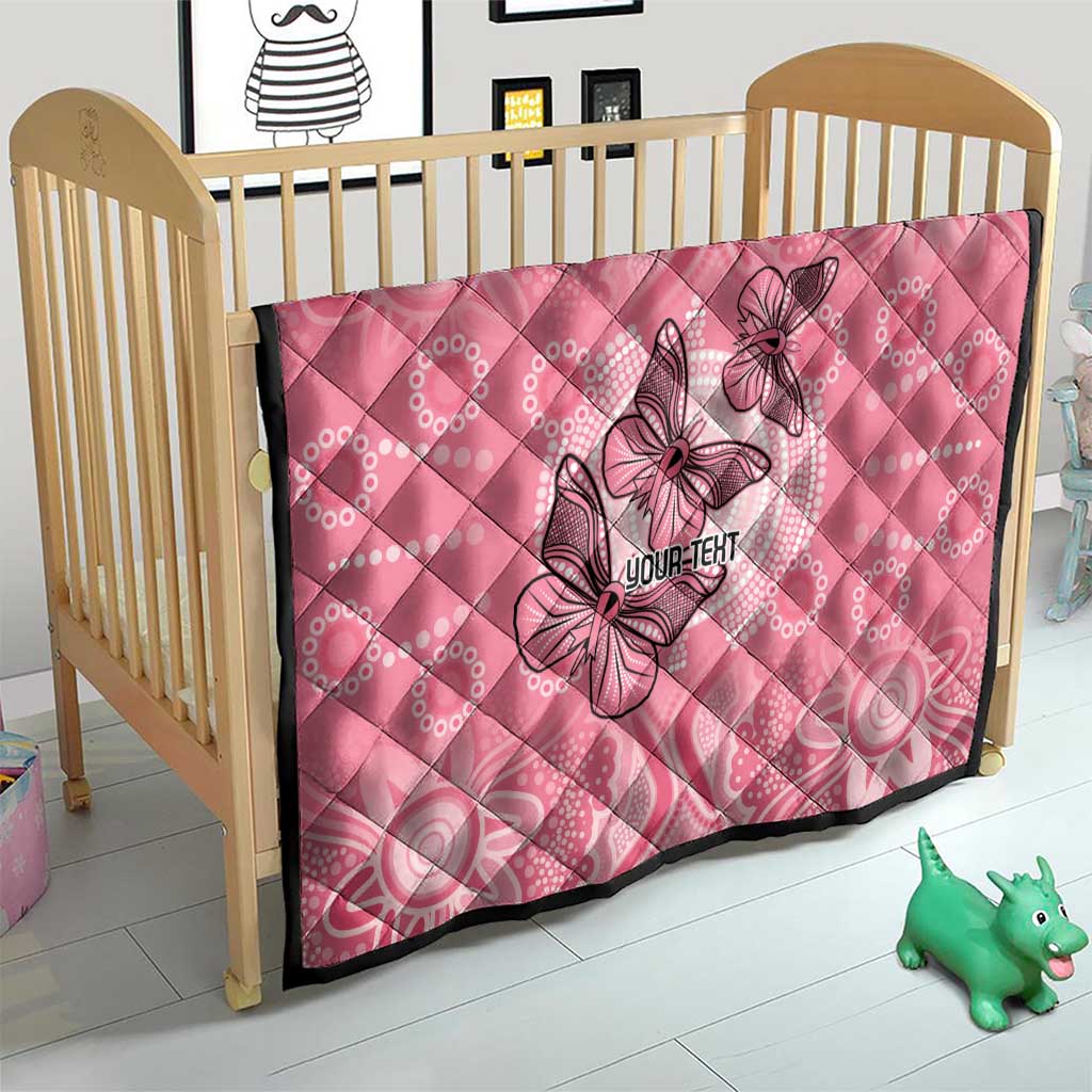 Personalized Pink Butterfly Spirit Quilt Australia’s Breast Cancer Awareness - Aussie Hoodie