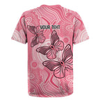 Personalized Pink Butterfly Spirit Rugby Jersey Australia’s Breast Cancer Awareness - Aussie Hoodie