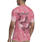 Personalized Pink Butterfly Spirit Rugby Jersey Australia’s Breast Cancer Awareness - Aussie Hoodie