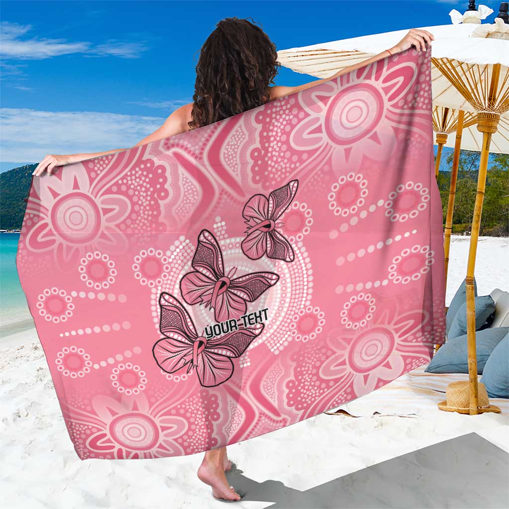 Personalized Pink Butterfly Spirit Sarong Australia’s Breast Cancer Awareness - Aussie Hoodie