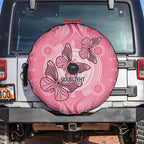 Personalized Pink Butterfly Spirit Spare Tire Cover Australia’s Breast Cancer Awareness - Aussie Hoodie