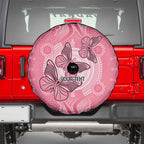 Personalized Pink Butterfly Spirit Spare Tire Cover Australia’s Breast Cancer Awareness - Aussie Hoodie