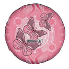 Personalized Pink Butterfly Spirit Spare Tire Cover Australia’s Breast Cancer Awareness - Aussie Hoodie