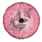 Personalized Pink Butterfly Spirit Spare Tire Cover Australia’s Breast Cancer Awareness - Aussie Hoodie