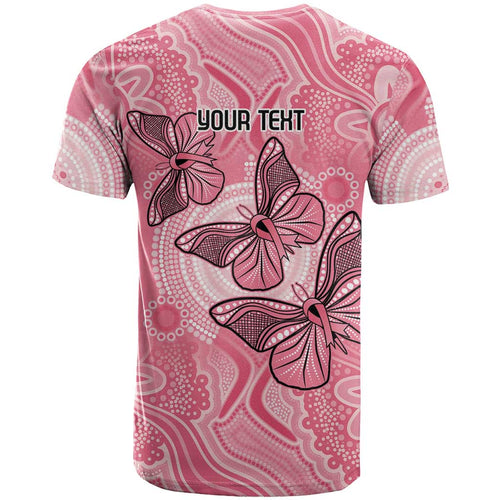 Personalized Pink Butterfly Spirit T Shirt Australia’s Breast Cancer Awareness - Aussie Hoodie