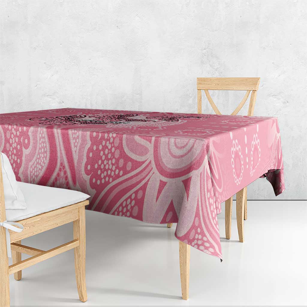 Personalized Pink Butterfly Spirit Tablecloth Australia’s Breast Cancer Awareness - Aussie Hoodie