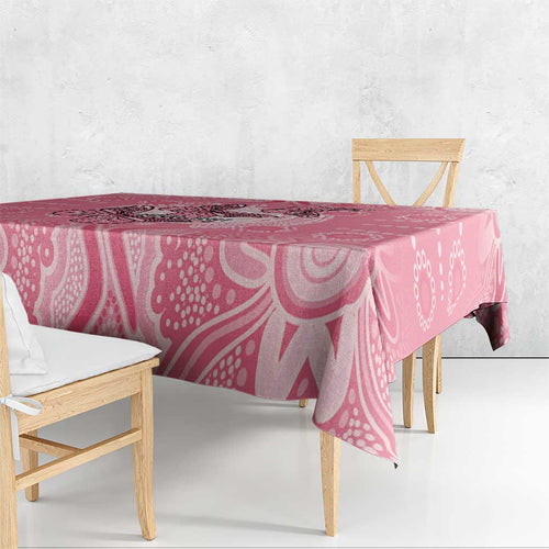 Personalized Pink Butterfly Spirit Tablecloth Australia’s Breast Cancer Awareness - Aussie Hoodie