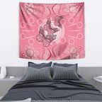 Personalized Pink Butterfly Spirit Tapestry Australia’s Breast Cancer Awareness - Aussie Hoodie