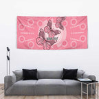 Personalized Pink Butterfly Spirit Tapestry Australia’s Breast Cancer Awareness - Aussie Hoodie