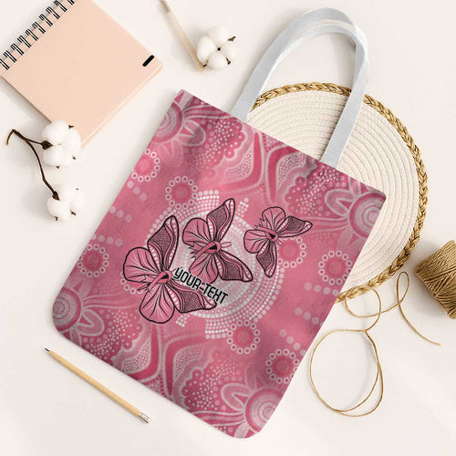 Personalized Pink Butterfly Spirit Tote Bag Australia’s Breast Cancer Awareness - Aussie Hoodie