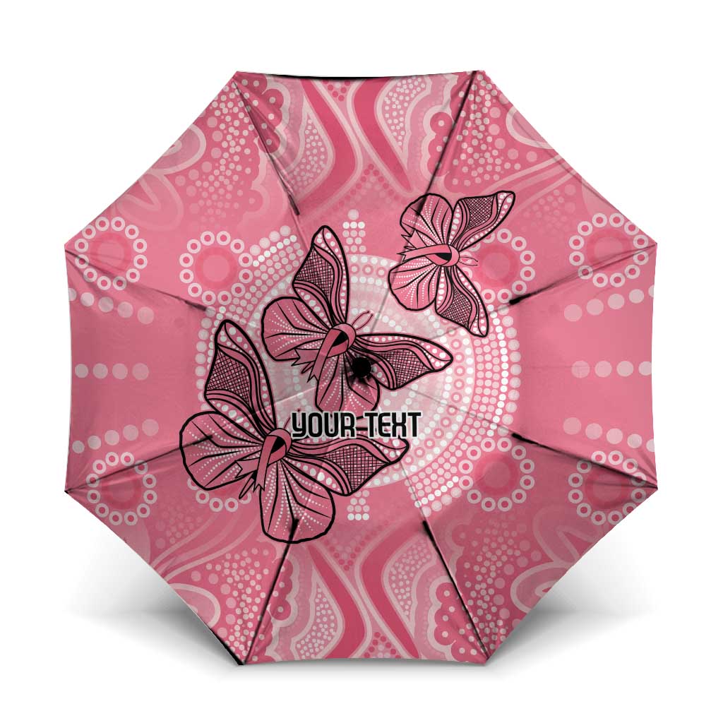 Personalized Pink Butterfly Spirit Umbrella Australia’s Breast Cancer Awareness - Aussie Hoodie