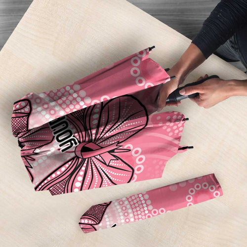 Personalized Pink Butterfly Spirit Umbrella Australia’s Breast Cancer Awareness - Aussie Hoodie