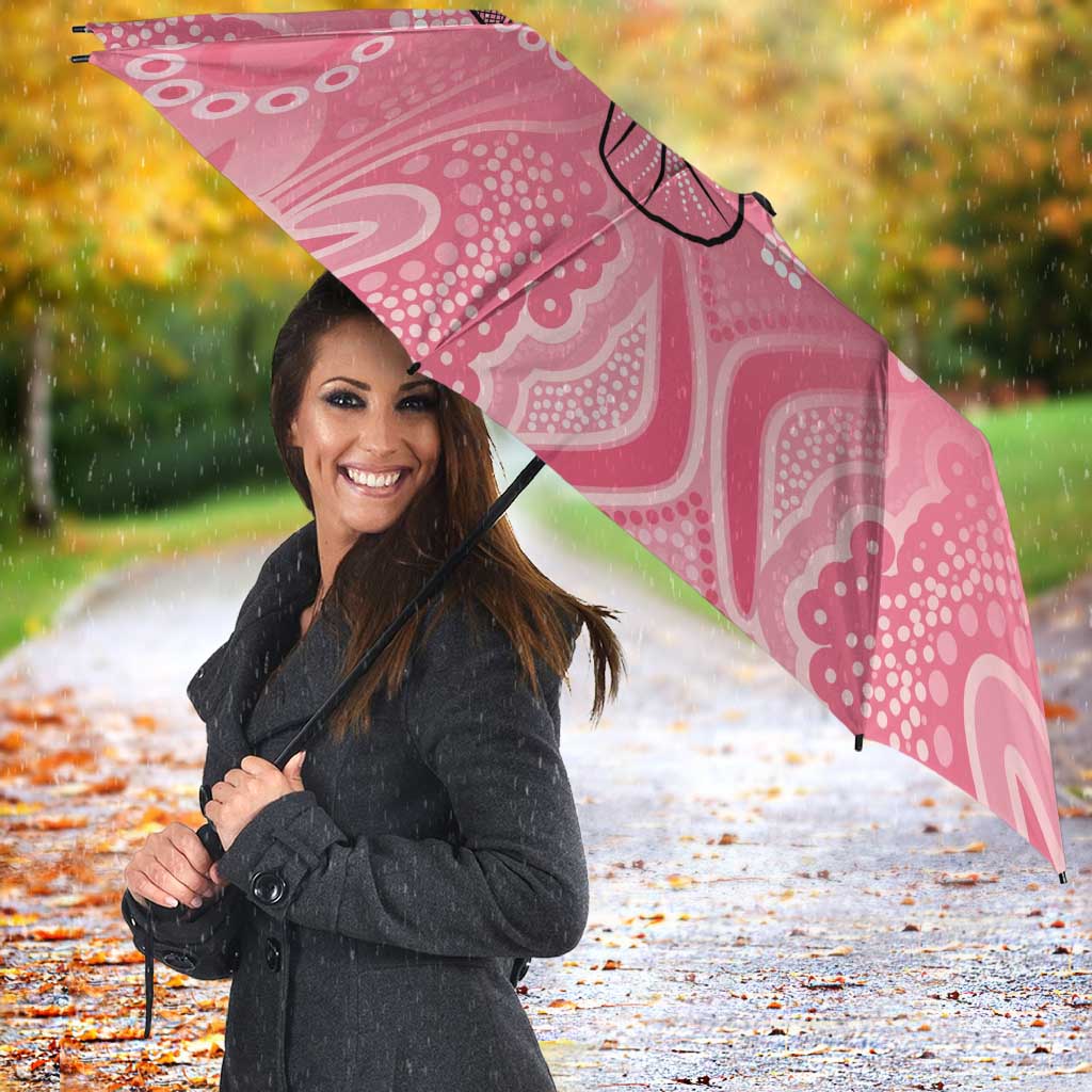 Personalized Pink Butterfly Spirit Umbrella Australia’s Breast Cancer Awareness - Aussie Hoodie