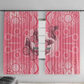 Personalized Pink Butterfly Spirit Window Curtain Australia’s Breast Cancer Awareness - Aussie Hoodie