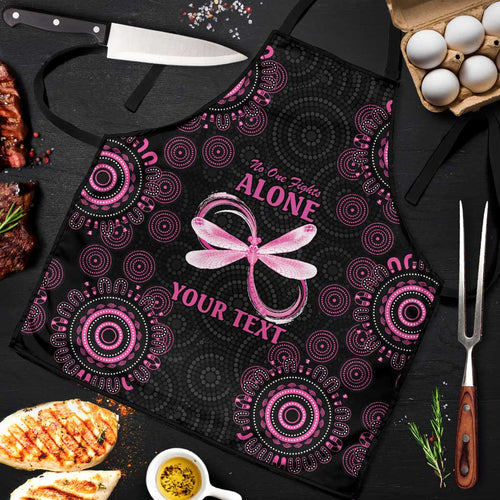 Personalized Pink Dragonfly Aboriginal of Hope Apron Australia’s Breast Cancer Awareness - Aussie Hoodie