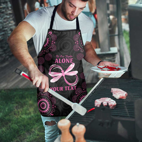 Personalized Pink Dragonfly Aboriginal of Hope Apron Australia’s Breast Cancer Awareness - Aussie Hoodie