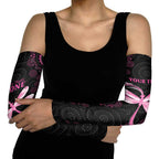 Personalized Pink Dragonfly Aboriginal of Hope Arm Sleeves Australia’s Breast Cancer Awareness - Aussie Hoodie