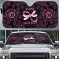 Personalized Pink Dragonfly Aboriginal of Hope Auto Sun Shade Australia’s Breast Cancer Awareness - Aussie Hoodie