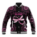 Personalized Pink Dragonfly Aboriginal of Hope Baseball Jacket Australia’s Breast Cancer Awareness - Aussie Hoodie