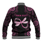 Personalized Pink Dragonfly Aboriginal of Hope Baseball Jacket Australia’s Breast Cancer Awareness - Aussie Hoodie