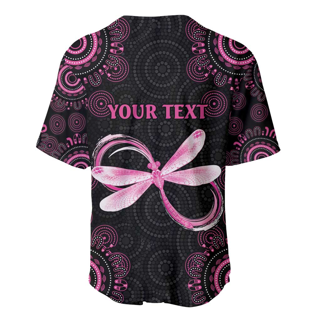 Personalized Pink Dragonfly Aboriginal of Hope Baseball Jersey Australia’s Breast Cancer Awareness - Aussie Hoodie