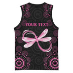 Personalized Pink Dragonfly Aboriginal of Hope Basketball Jersey Australia’s Breast Cancer Awareness - Aussie Hoodie