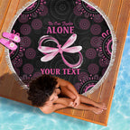 Personalized Pink Dragonfly Aboriginal of Hope Beach Blanket Australia’s Breast Cancer Awareness - Aussie Hoodie