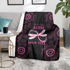 Personalized Pink Dragonfly Aboriginal of Hope Blanket Australia’s Breast Cancer Awareness - Aussie Hoodie