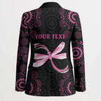 Personalized Pink Dragonfly Aboriginal of Hope Blazer Australia’s Breast Cancer Awareness - Aussie Hoodie