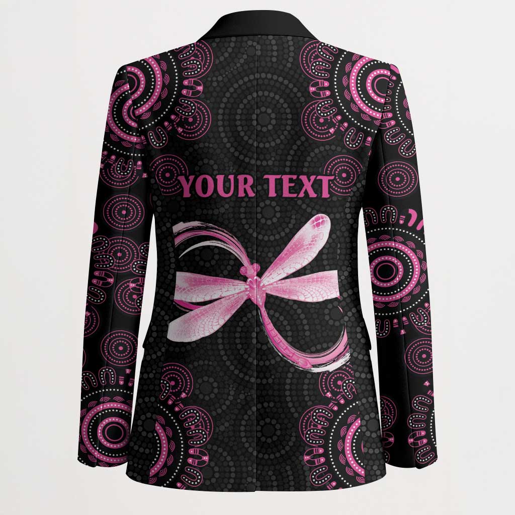 Personalized Pink Dragonfly Aboriginal of Hope Blazer Australia’s Breast Cancer Awareness - Aussie Hoodie