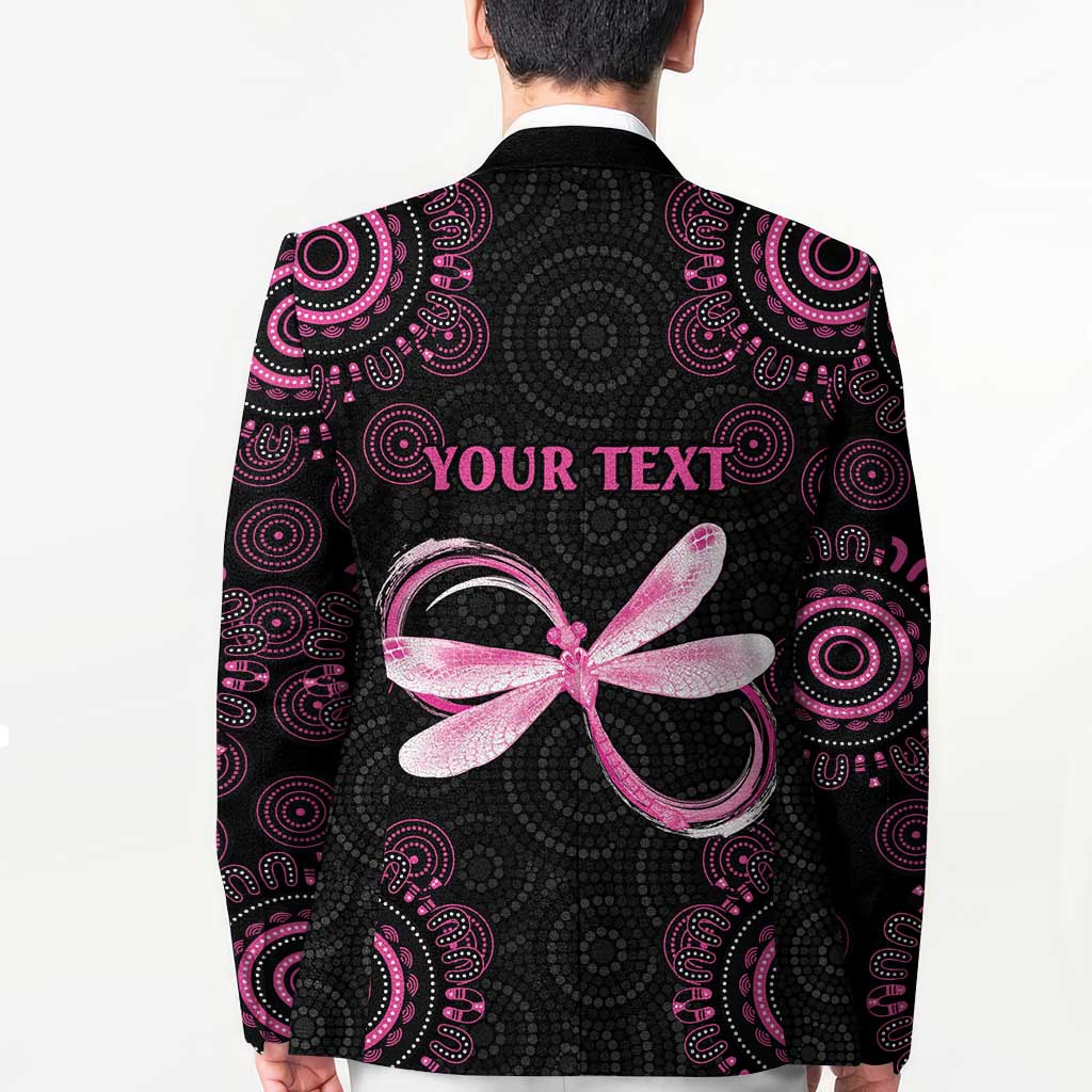 Personalized Pink Dragonfly Aboriginal of Hope Blazer Australia’s Breast Cancer Awareness - Aussie Hoodie