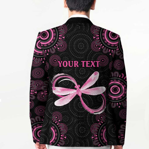 Personalized Pink Dragonfly Aboriginal of Hope Blazer Australia’s Breast Cancer Awareness - Aussie Hoodie