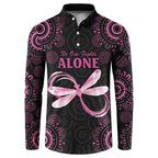 Personalized Pink Dragonfly Aboriginal of Hope Button Sweatshirt Australia’s Breast Cancer Awareness - Aussie Hoodie