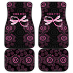 Personalized Pink Dragonfly Aboriginal of Hope Car Mats Australia’s Breast Cancer Awareness - Aussie Hoodie