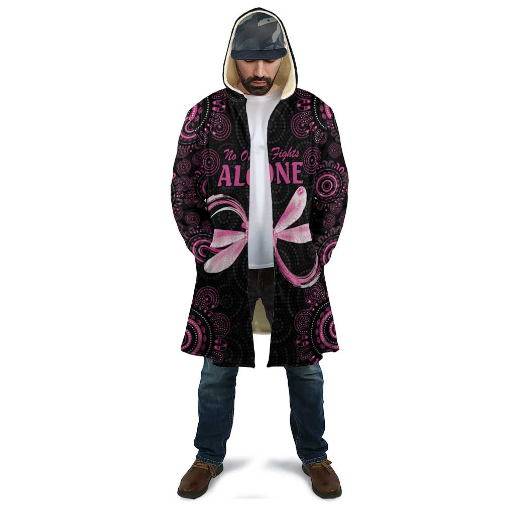 Personalized Pink Dragonfly Aboriginal of Hope Cloak Australia’s Breast Cancer Awareness - Aussie Hoodie