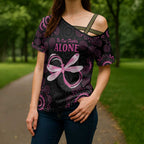 Personalized Pink Dragonfly Aboriginal of Hope Cross Shoulder Shirt Australia’s Breast Cancer Awareness - Aussie Hoodie