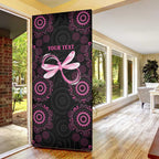 Personalized Pink Dragonfly Aboriginal of Hope Door Cover Australia’s Breast Cancer Awareness - Aussie Hoodie