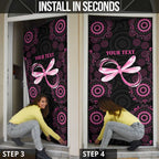 Personalized Pink Dragonfly Aboriginal of Hope Door Cover Australia’s Breast Cancer Awareness - Aussie Hoodie