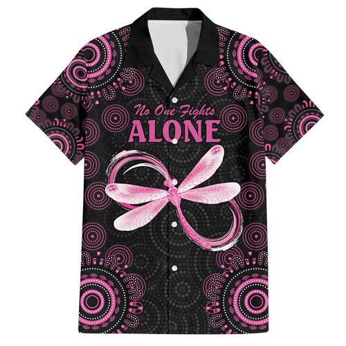Personalized Pink Dragonfly Aboriginal of Hope Family Matching Long Sleeve Bodycon Dress and Hawaiian Shirt Australia’s Breast Cancer Awareness - Aussie Hoodie