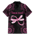 Personalized Pink Dragonfly Aboriginal of Hope Family Matching Long Sleeve Bodycon Dress and Hawaiian Shirt Australia’s Breast Cancer Awareness - Aussie Hoodie