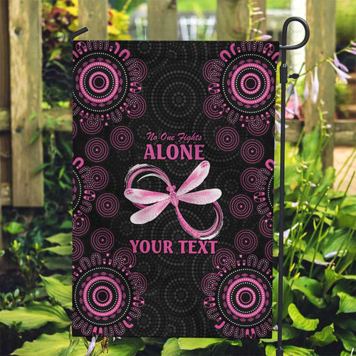 Personalized Pink Dragonfly Aboriginal of Hope Garden Flag Australia’s Breast Cancer Awareness - Aussie Hoodie