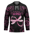 Personalized Pink Dragonfly Aboriginal of Hope Hockey Jersey Australia���s Breast Cancer Awareness - Aussie Hoodie