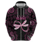 Personalized Pink Dragonfly Aboriginal of Hope Hoodie Australia’s Breast Cancer Awareness - Aussie Hoodie