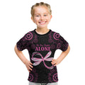 Personalized Pink Dragonfly Aboriginal of Hope Kid T Shirt Australia’s Breast Cancer Awareness - Aussie Hoodie