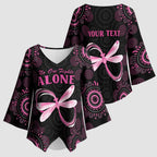 Personalized Pink Dragonfly Aboriginal of Hope Kimono Sleeve Blouse Australia’s Breast Cancer Awareness - Aussie Hoodie