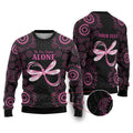 Personalized Pink Dragonfly Aboriginal of Hope Ugly Christmas Sweater Australia’s Breast Cancer Awareness - Aussie Hoodie