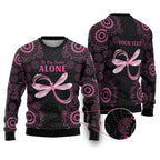 Personalized Pink Dragonfly Aboriginal of Hope Ugly Christmas Sweater Australia’s Breast Cancer Awareness - Aussie Hoodie