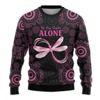 Personalized Pink Dragonfly Aboriginal of Hope Ugly Christmas Sweater Australia’s Breast Cancer Awareness - Aussie Hoodie
